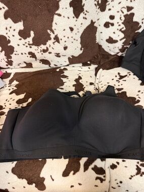 Cacique Black Wireless Smooth Moulded Bra - Full Coverage